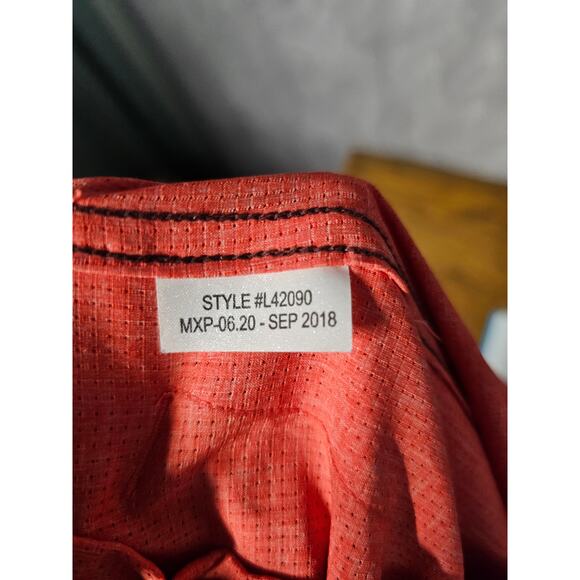 Marmot Men's Rain Jacket. Rust/Salmon. Size S - Picture 3 of 5